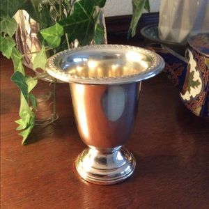 Vintage Sterling Silver Toothpick Holder